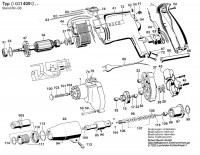 Bosch 0 601 409 041 Drill Screwdriver 110 V / GB Spare Parts